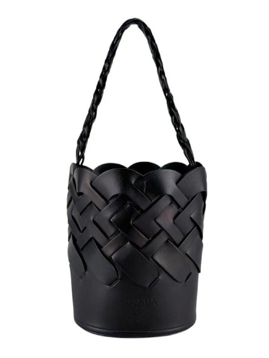 Prada Handbags - PRADA Handbag Black Leather